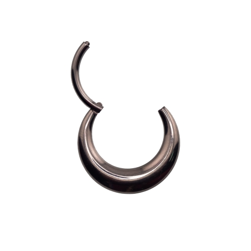 Clicker gruby BIG FAT TŁUSTY tytanowy kolczyk biżuteria ozdobna do septum do płatka ucha SZTOS otwarty