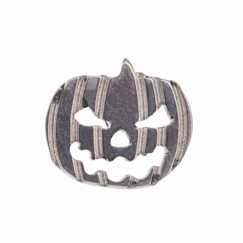 Halloweenowa dynia - tytanowy labret