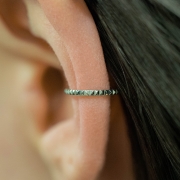 Kółko clicker ponacinane - do helixa nostrila concha