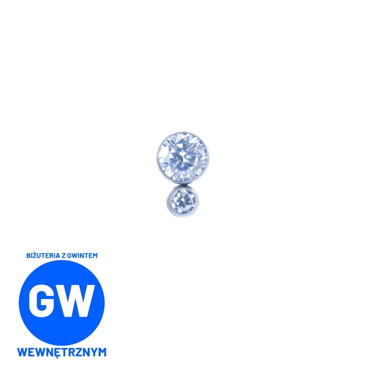 Klasyczny kryształ w tytanowej oprawie z dodatkowym małym kryształem.jpg