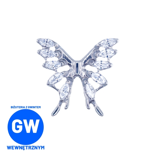 Kryształowy duży motyl z cyrkoniami motylek labret ozdobny  L230.jpg