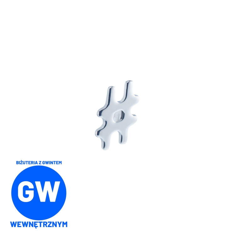 Hashtag tytanowy labret L215 #.jpg