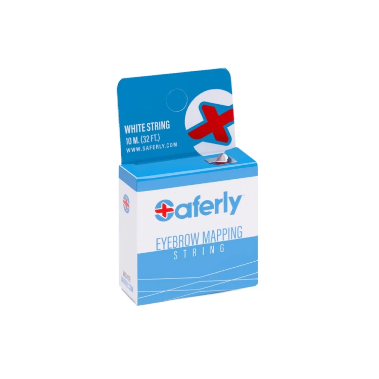 Nić do geometrii brwi i zaznaczania przekłuć symetrycznych Saferly