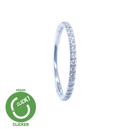 Clicker kółko z kryształami - do nostrila helixa concha.jpg