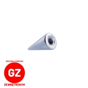 Tytanowy stożek kolec ćwiek nakrętka do prętów z gwintem zewnętrznym.jpg