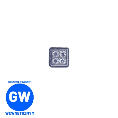 Kryształowa kostka - tytanowy labret ozdobny.jpg