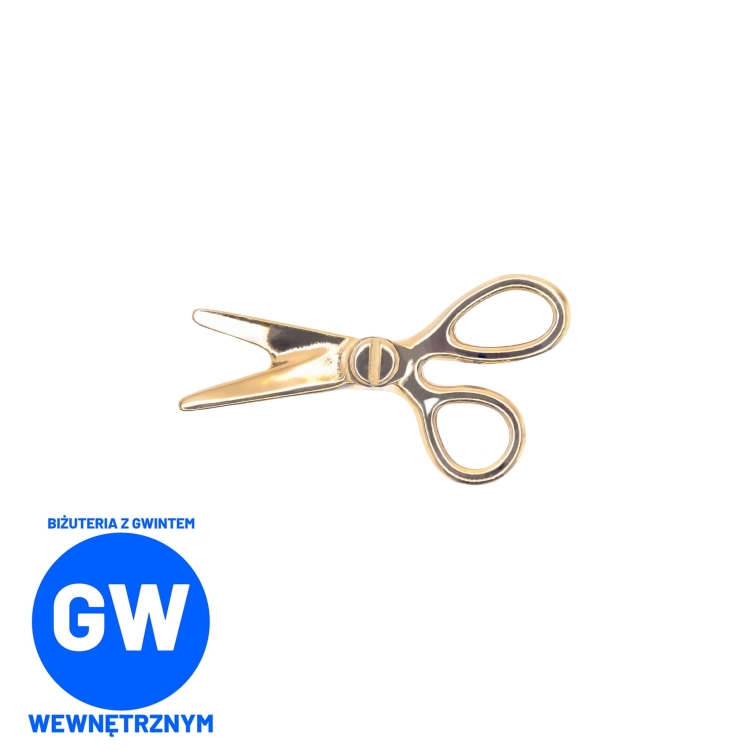 Nożyczki fryzjerskie tytanowy labret ZŁOTE.jpg.jpg