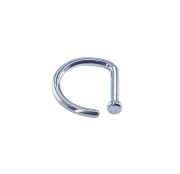 Tytanowy dring D ring do nosa nostril