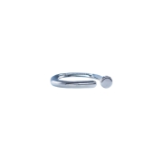 Tytanowy dring D ring do nosa nostril