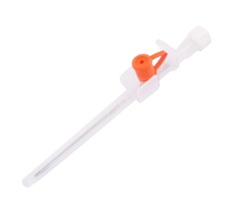 Wenflon igła kaniula do piercingu po sterylizacji pomarańczowy 2,1 mm