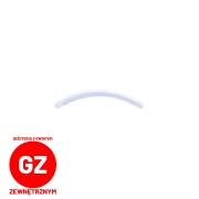 Banan z bioplastu plastikowy - pręt gwint zewnętrzny bioplast plastik.jpg