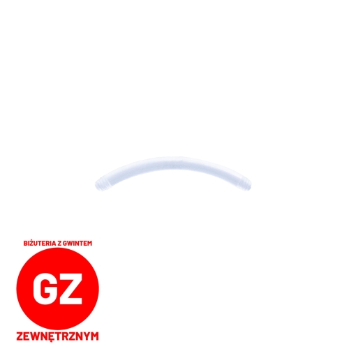Banan z bioplastu plastikowy - pręt gwint zewnętrzny bioplast plastik.jpg