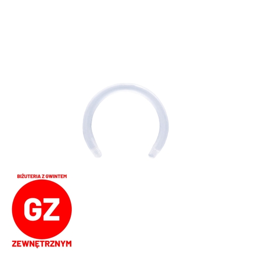 Podkowa z bioplastu plastikowa - pręt gwint zewnętrzny bioplast plastik.jpg