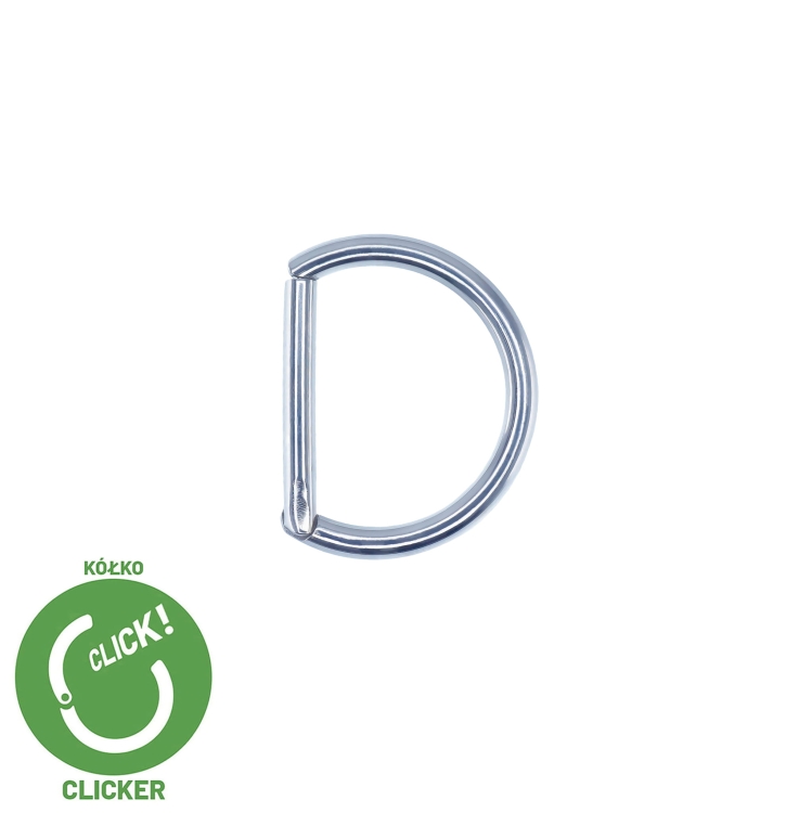 D Clicker klasyczny d-clicker tytan imitacja kółka d-ring do nosa ucha, biżuteria do piercingu