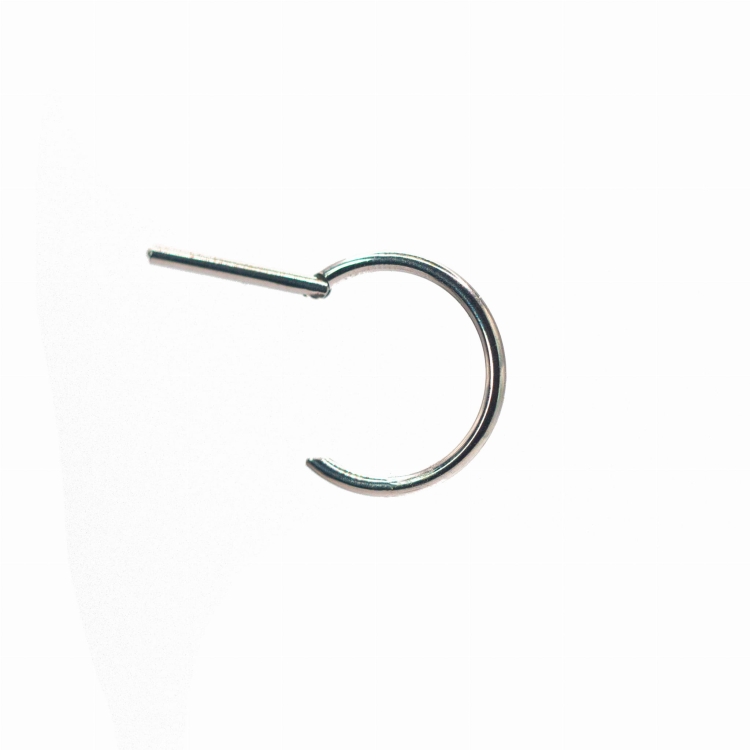 D Clicker klasyczny d-clicker tytan imitacja kółka d-ring do nosa ucha, biżuteria do piercingu