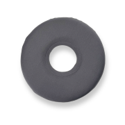 poduszka z otworem na ucho piercing pillow Grey szara