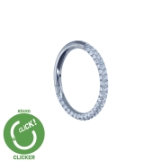 Clicker kółko z kryształkami dookoła - do septum conch daith R048.jpg