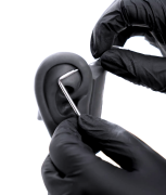 Needle blank stalowa rurka odbierająca igłę cieńka do septum 2,5 mm 10G