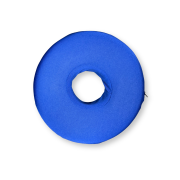poduszka z otworem na ucho donut piercing pillow blue niebieska