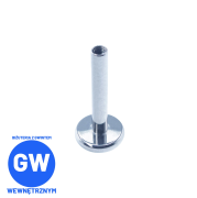 LABRET GWINT WEWNĘTRZNY BEZ KULKI