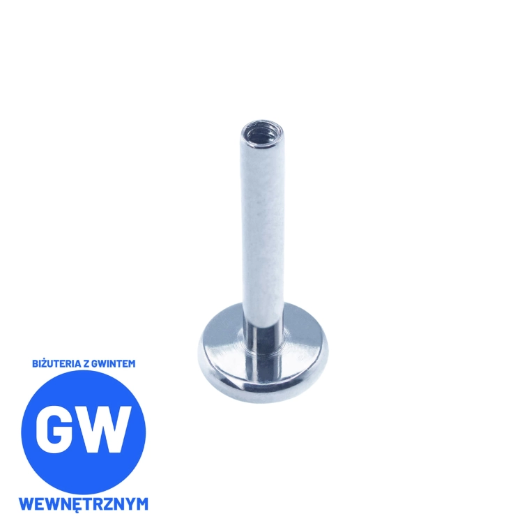 LABRET GWINT WEWNĘTRZNY BEZ KULKI