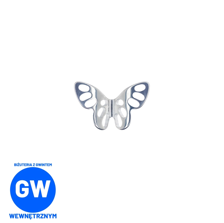 Tytanowy motyl - tytanowy ozdobny labret L147.jpg
